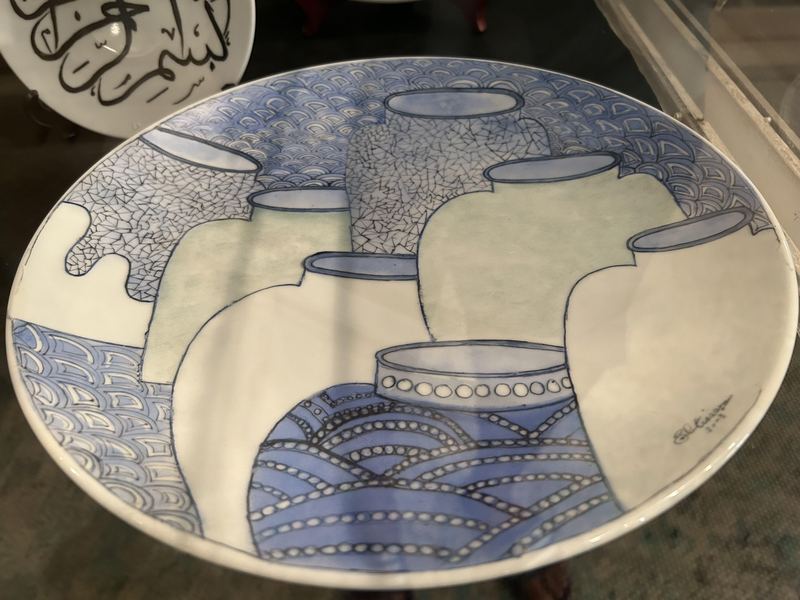 Blue and White Jar Charger