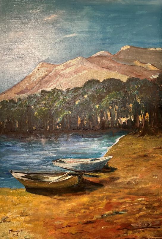 Boats on the Lake Shore