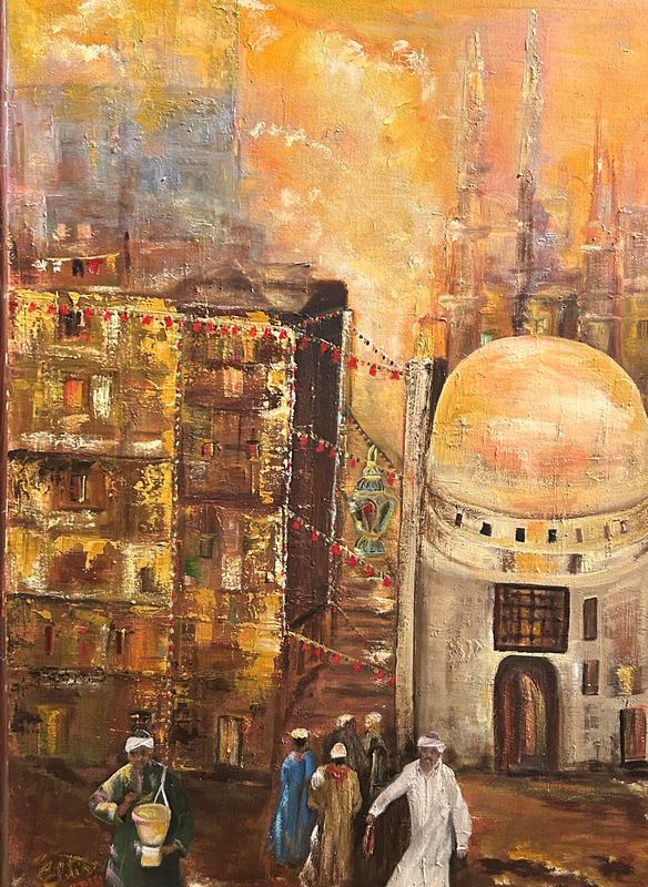 Cairo Street in Ramadan