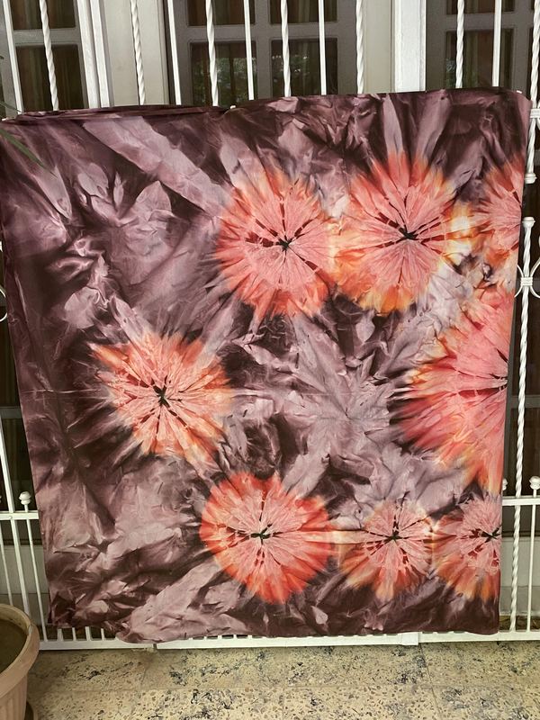Coral Rosette Tablecloth