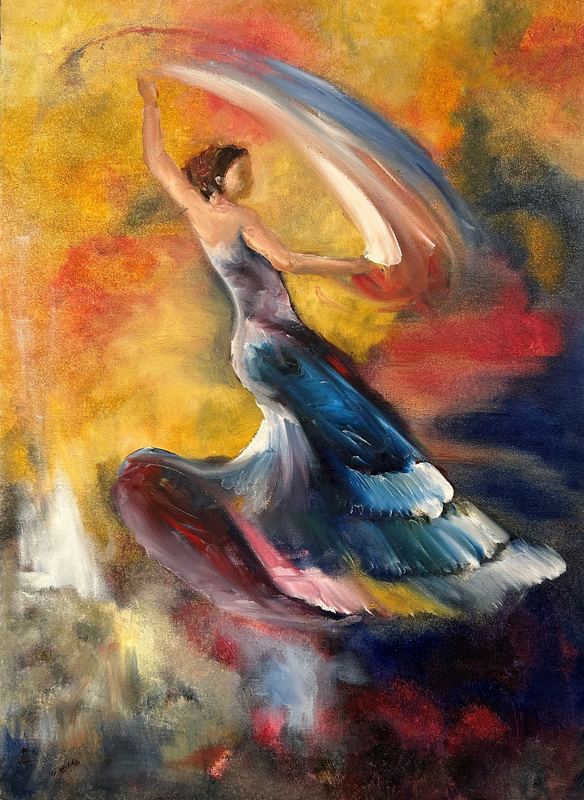 Dancer with a Veil