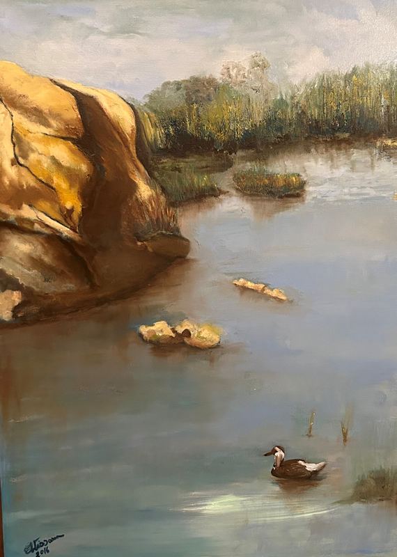 Duck on the Riverbank