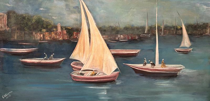 Feluccas on the Nile
