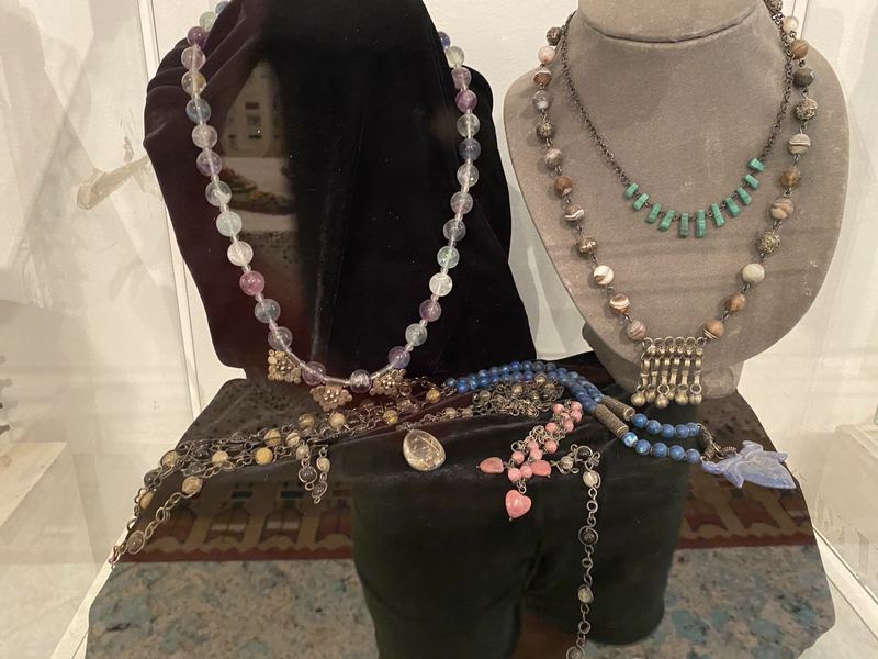 Fluorite and Turquoise Necklaces