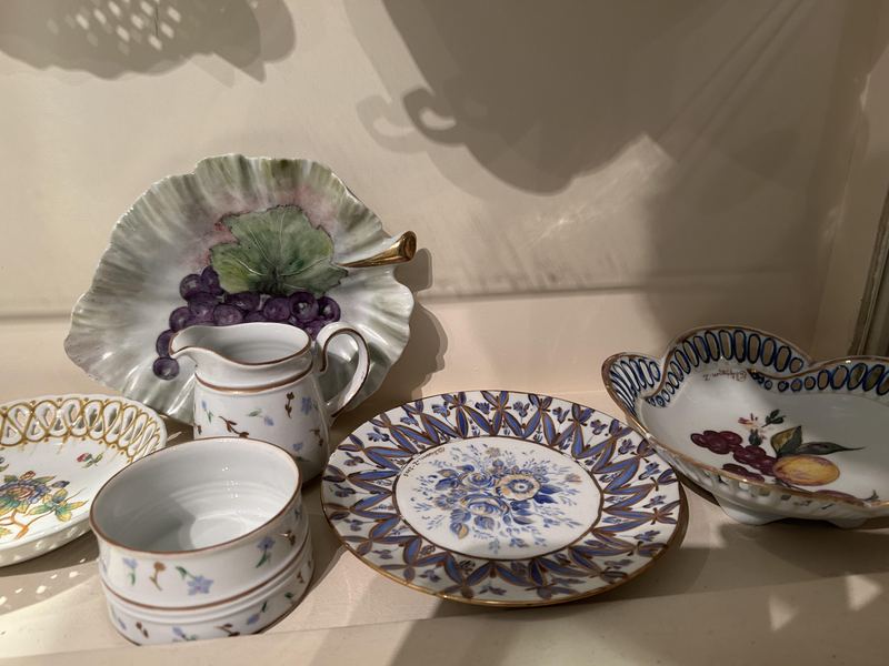 Fruit and Floral Dishes