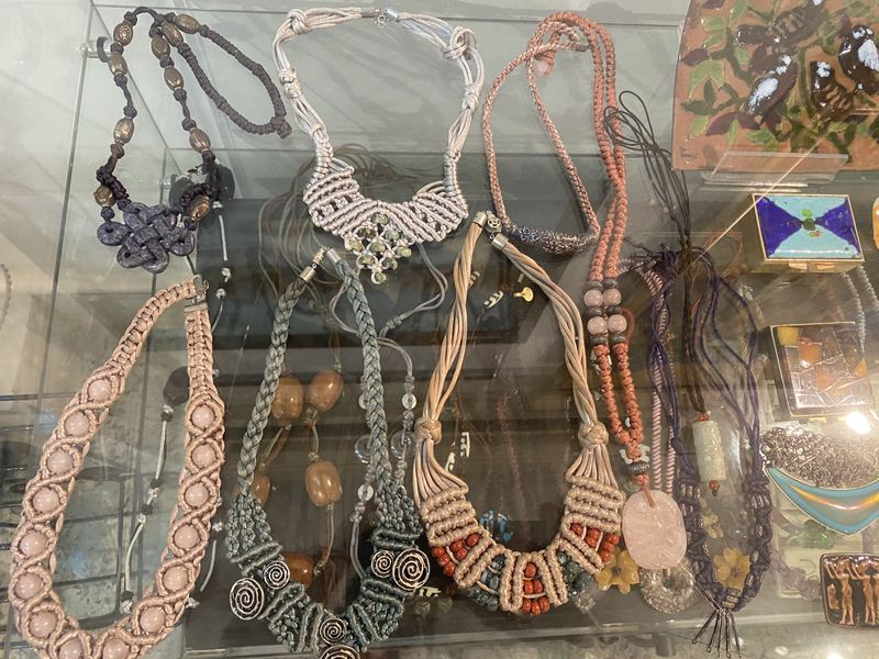Knotted Cord Necklaces