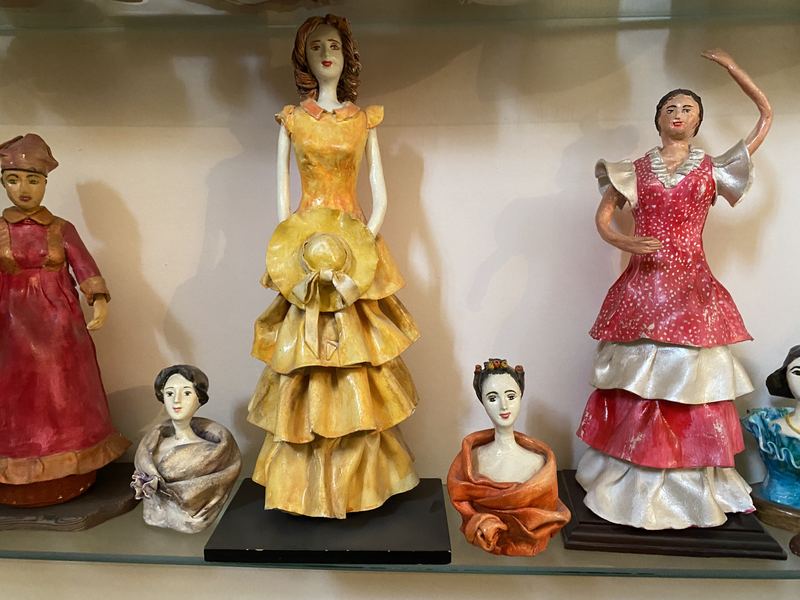 Lady in Yellow Gown
