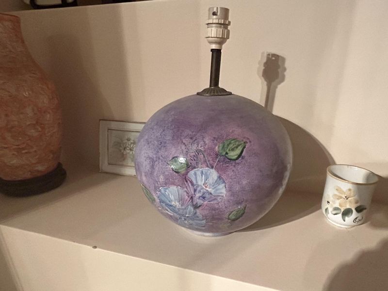 Morning Glory Lamp Base