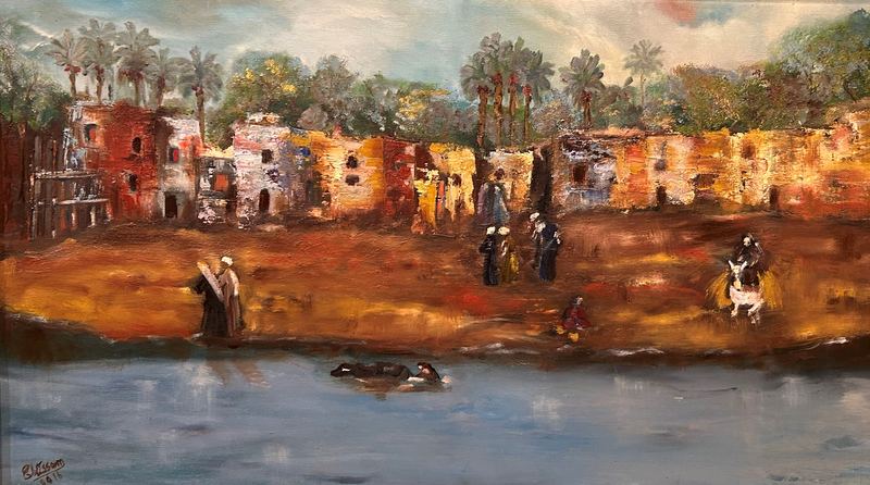 Mud Houses by the Water