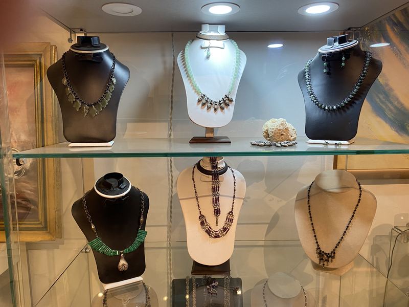 Necklace Display Cabinet