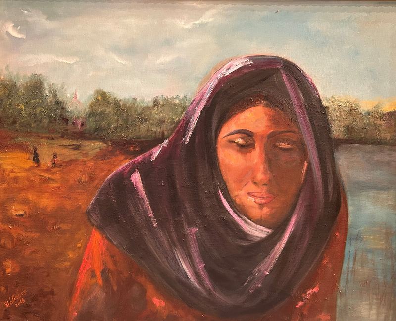 Portrait of a Village Woman