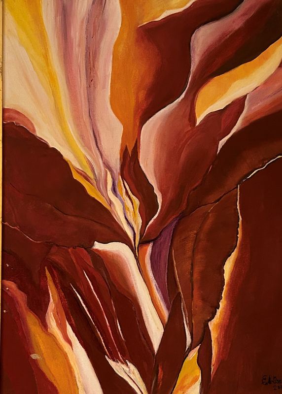 Red Leaves Unfurling