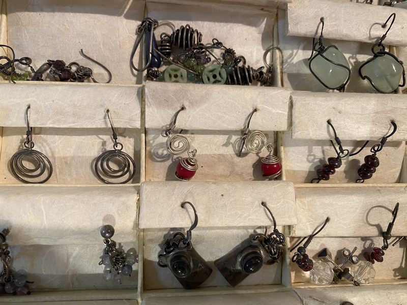 Silver Wire Earrings